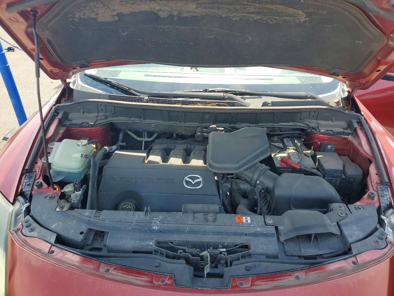 2014 Mazda Cx-9 Grand Touring Red vin: JM3TB2DA1E0430723