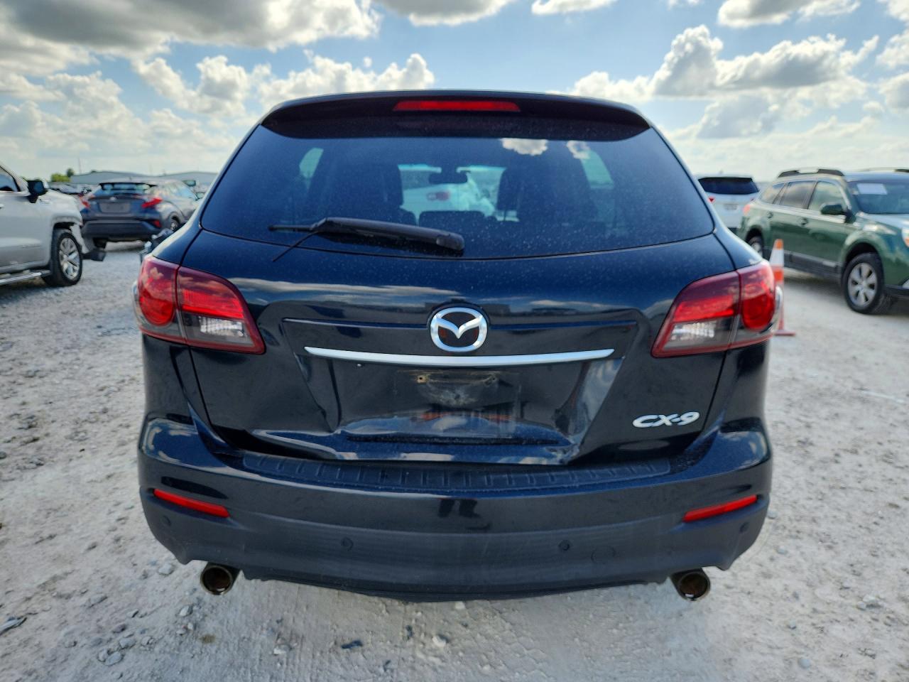 2014 Mazda Cx-9 Grand Touring Black vin: JM3TB2DA1E0446033