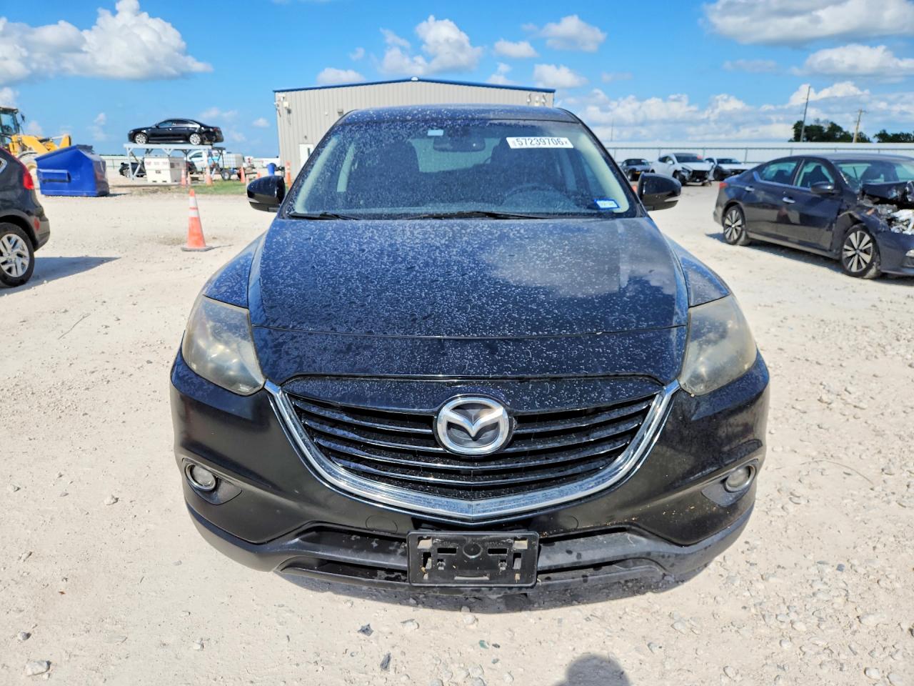 2014 Mazda Cx-9 Grand Touring Black vin: JM3TB2DA1E0446033