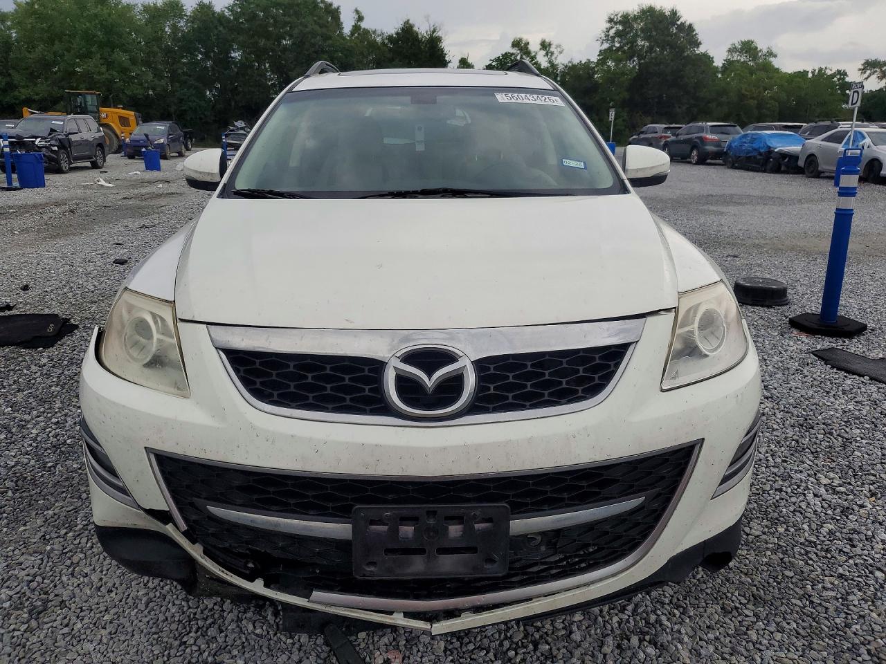 2011 Mazda Cx-9 White vin: JM3TB2DA2B0314913