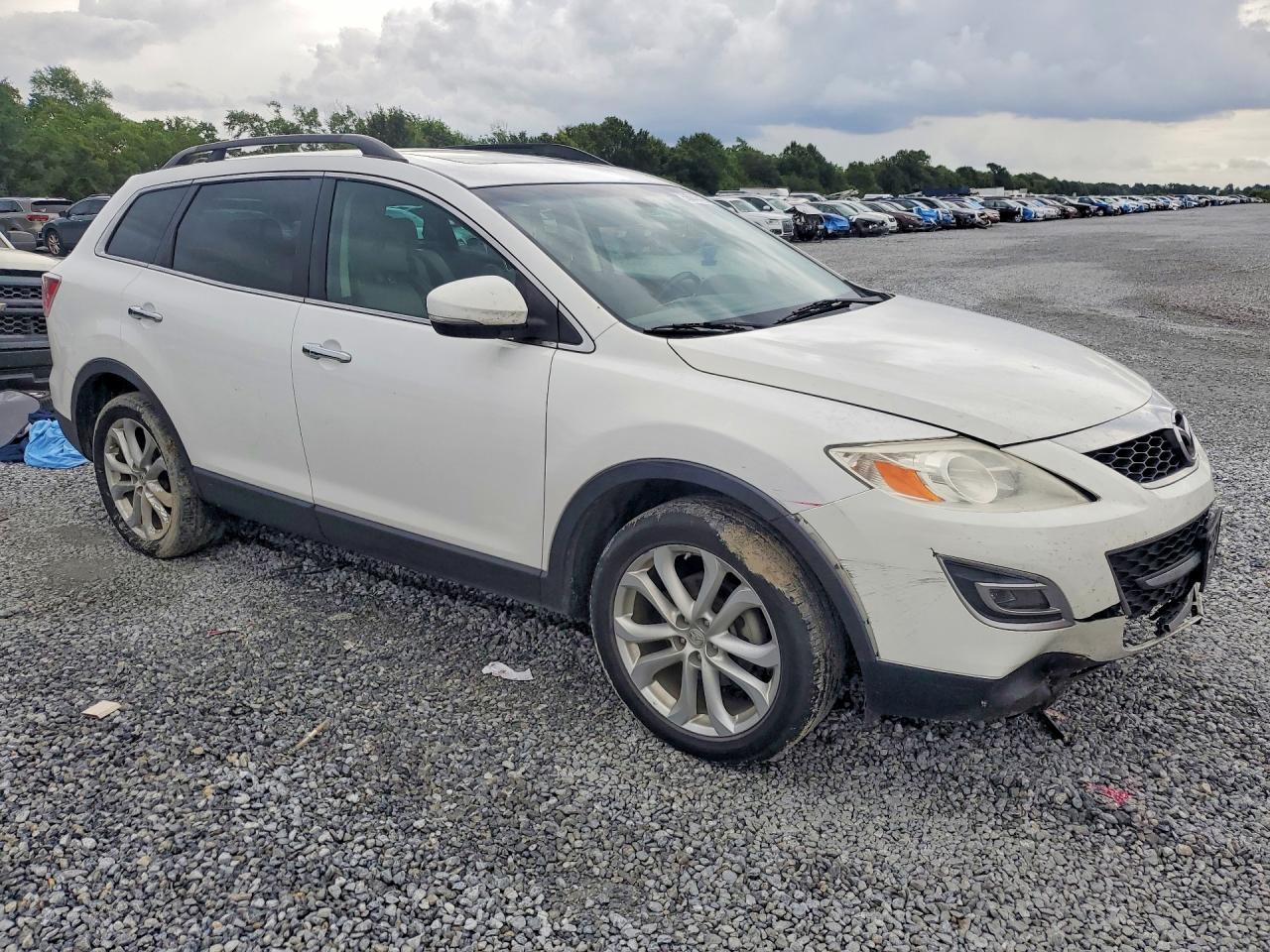 2011 Mazda Cx-9 White vin: JM3TB2DA2B0314913