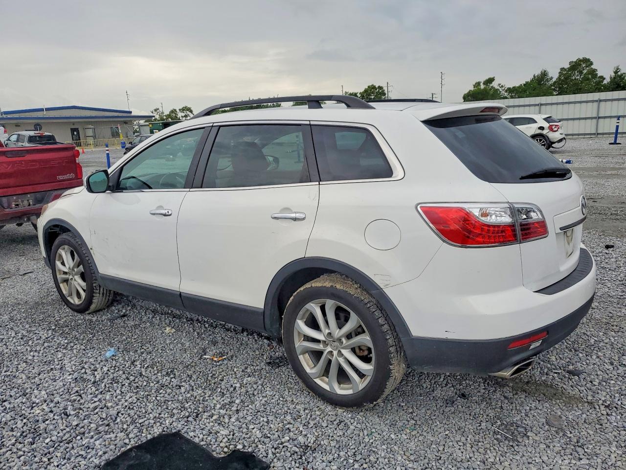 2011 Mazda Cx-9 White vin: JM3TB2DA2B0314913
