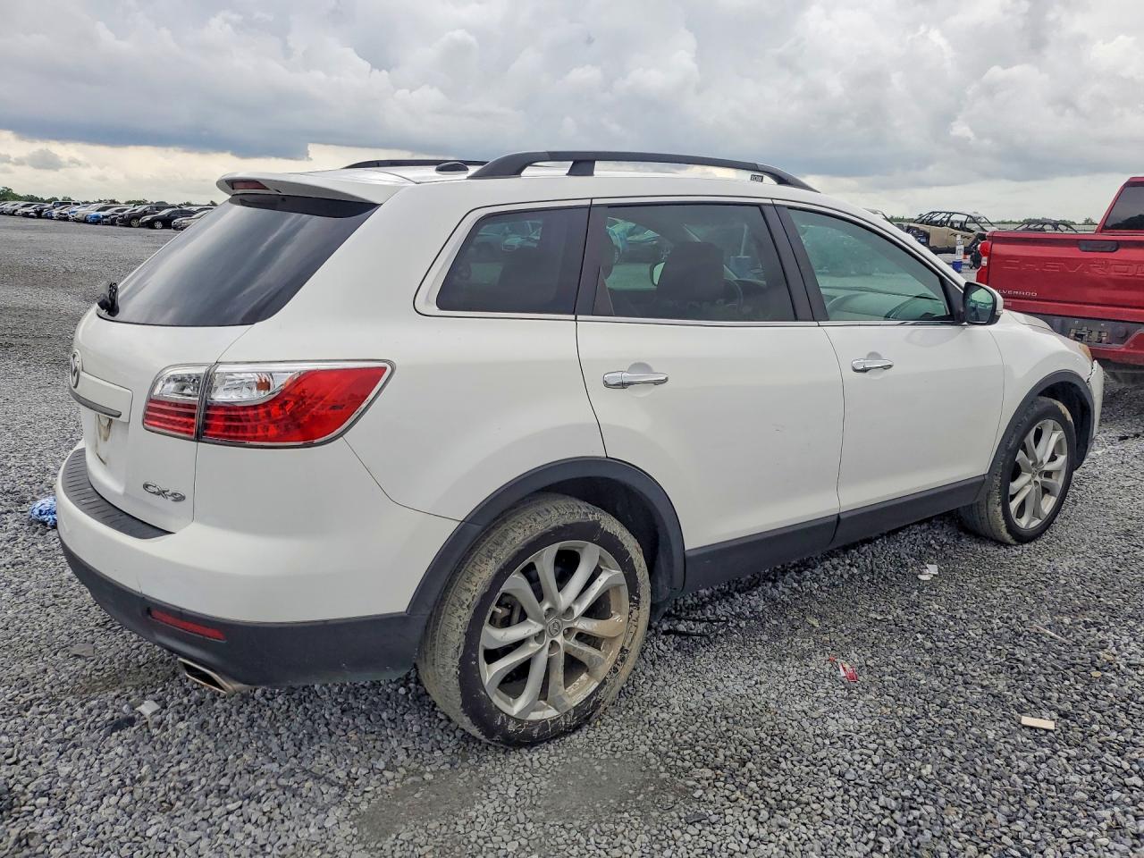 2011 Mazda Cx-9 White vin: JM3TB2DA2B0314913