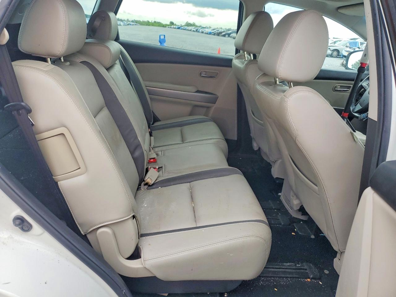 2011 Mazda Cx-9 White vin: JM3TB2DA2B0314913
