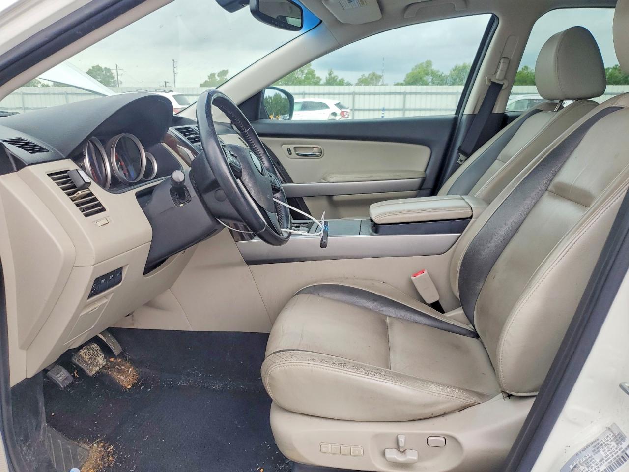 2011 Mazda Cx-9 White vin: JM3TB2DA2B0314913