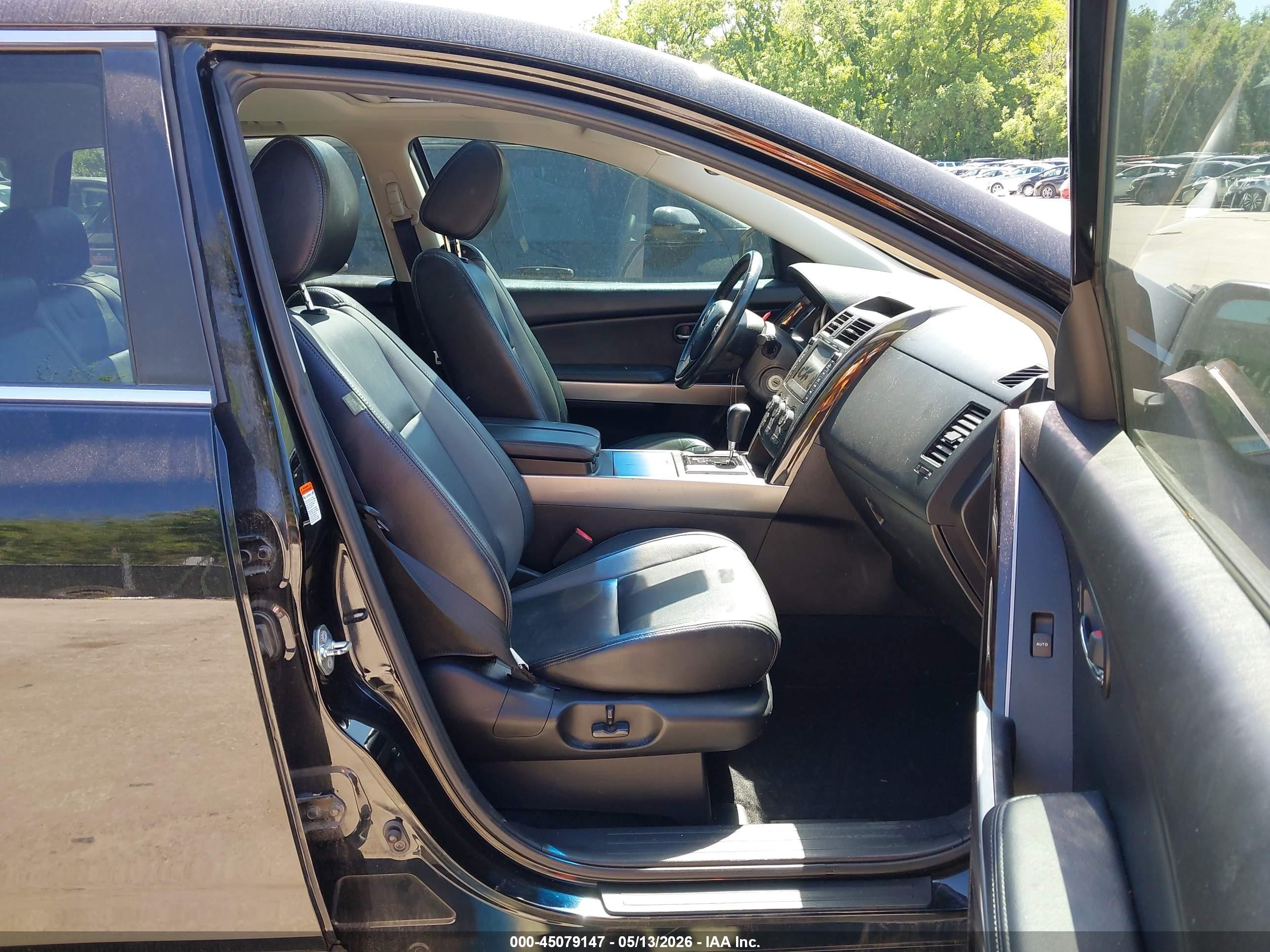 2011 Mazda Cx-9 Grand Touring Black vin: JM3TB2DA2B0323336