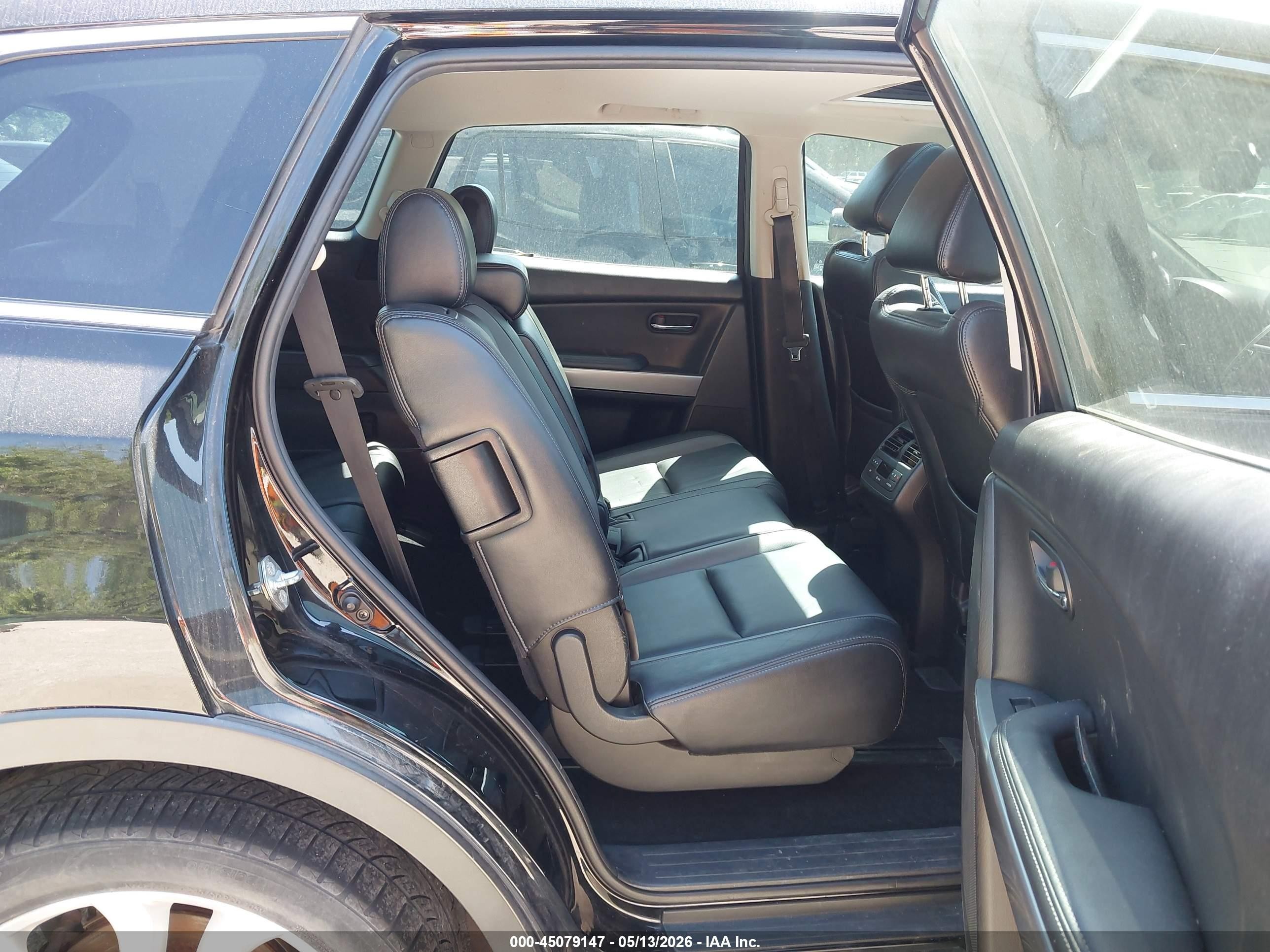 2011 Mazda Cx-9 Grand Touring Black vin: JM3TB2DA2B0323336