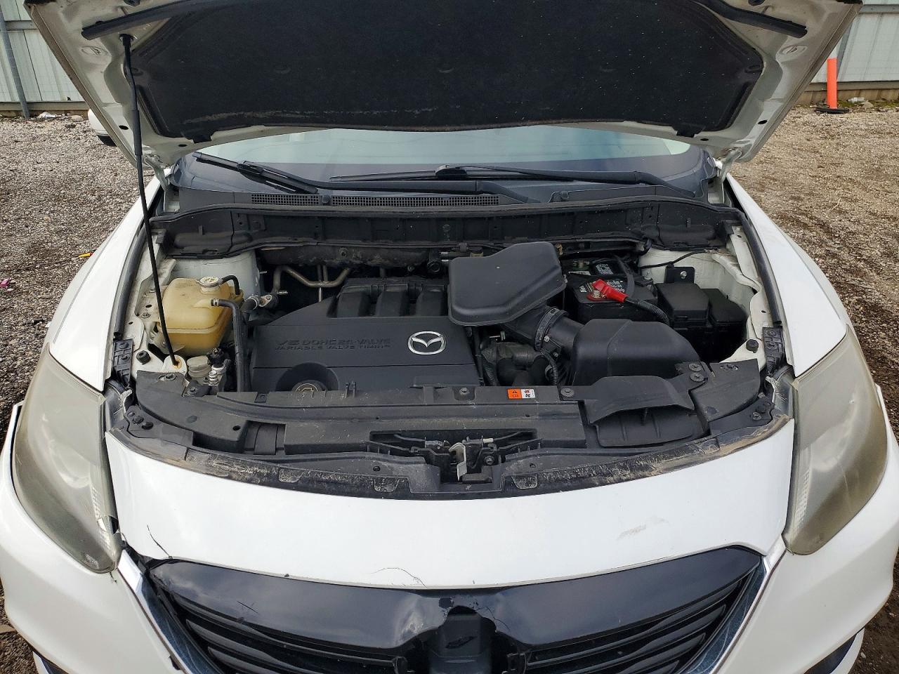 2015 Mazda Cx-9 Grand Touring White vin: JM3TB2DA2F0449430