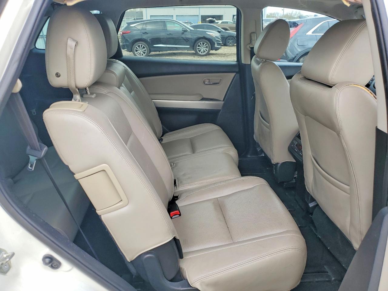 2015 Mazda Cx-9 Grand Touring White vin: JM3TB2DA2F0449430
