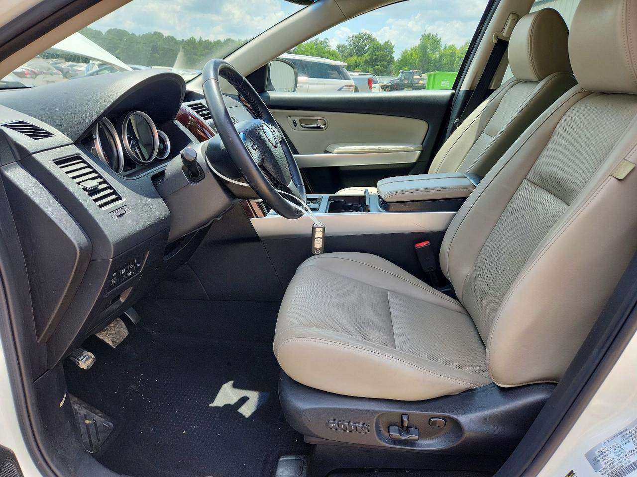 2013 Mazda Cx-9 Grand Touring Белый vin: JM3TB2DA3D0420595