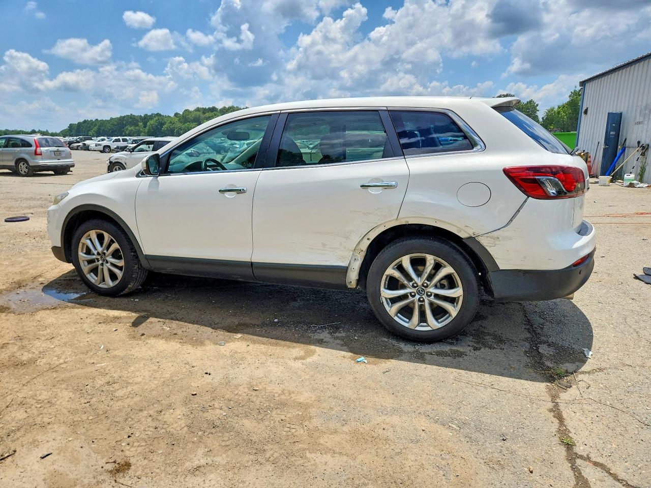 2013 Mazda Cx-9 Grand Touring Белый vin: JM3TB2DA3D0420595