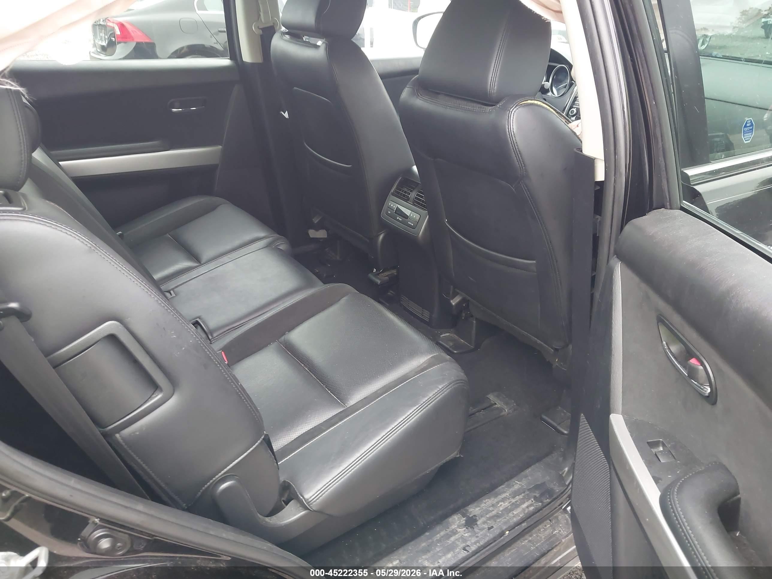 2015 Mazda Cx-9 Grand Touring Black vin: JM3TB2DA3F0455981