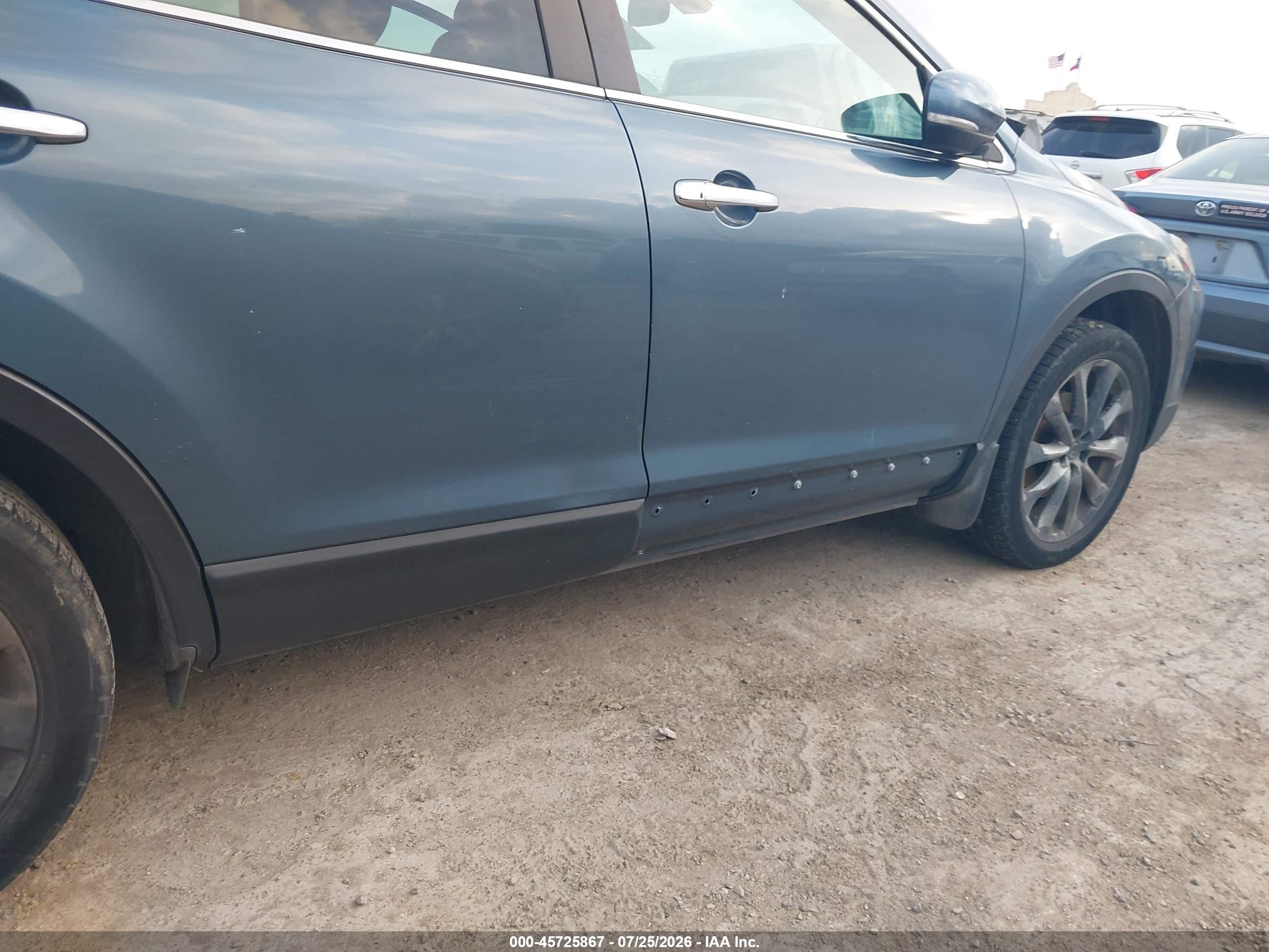 2015 Mazda Cx-9 Grand Touring Blue vin: JM3TB2DA3F0464339