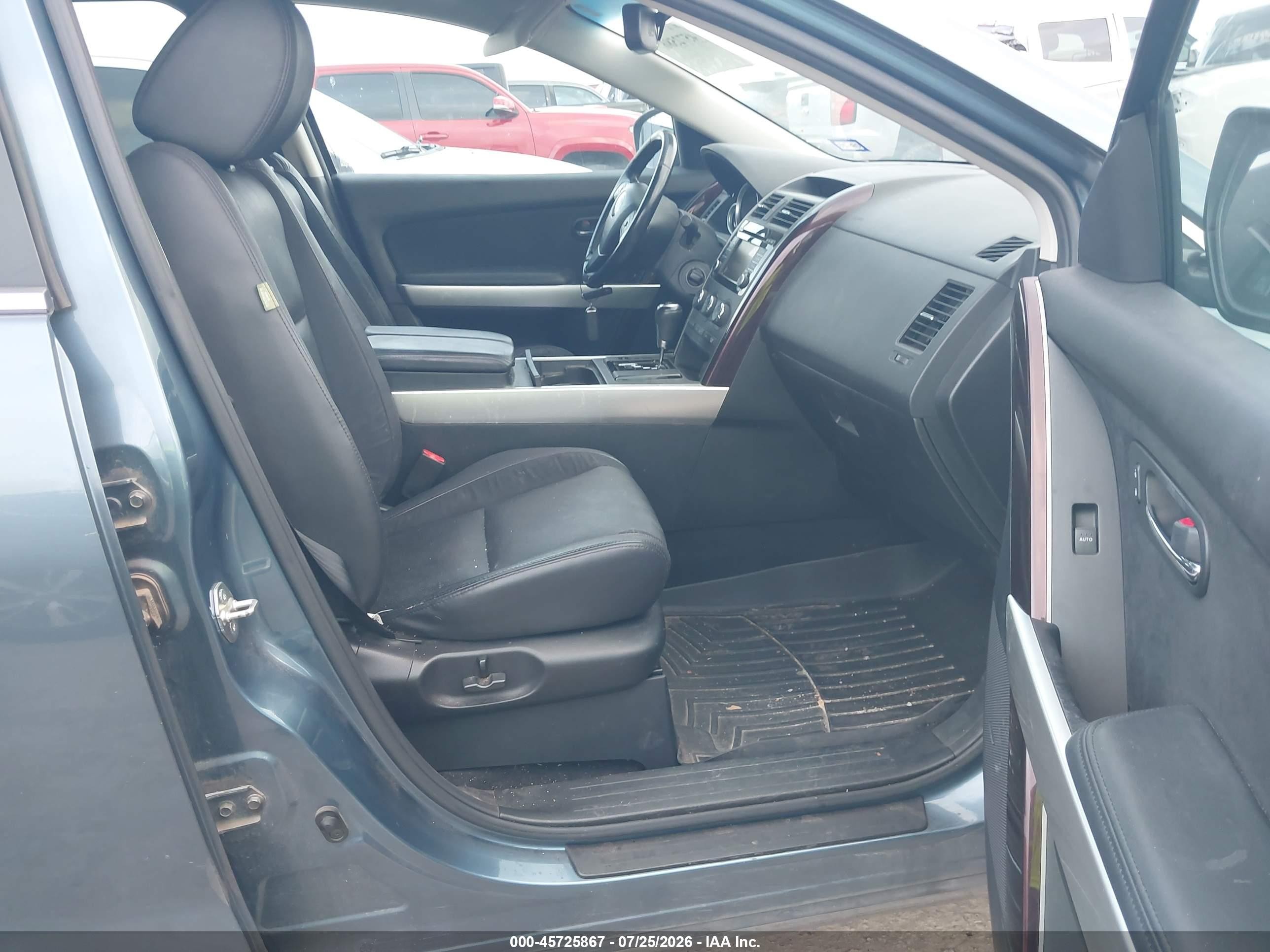 2015 Mazda Cx-9 Grand Touring Blue vin: JM3TB2DA3F0464339