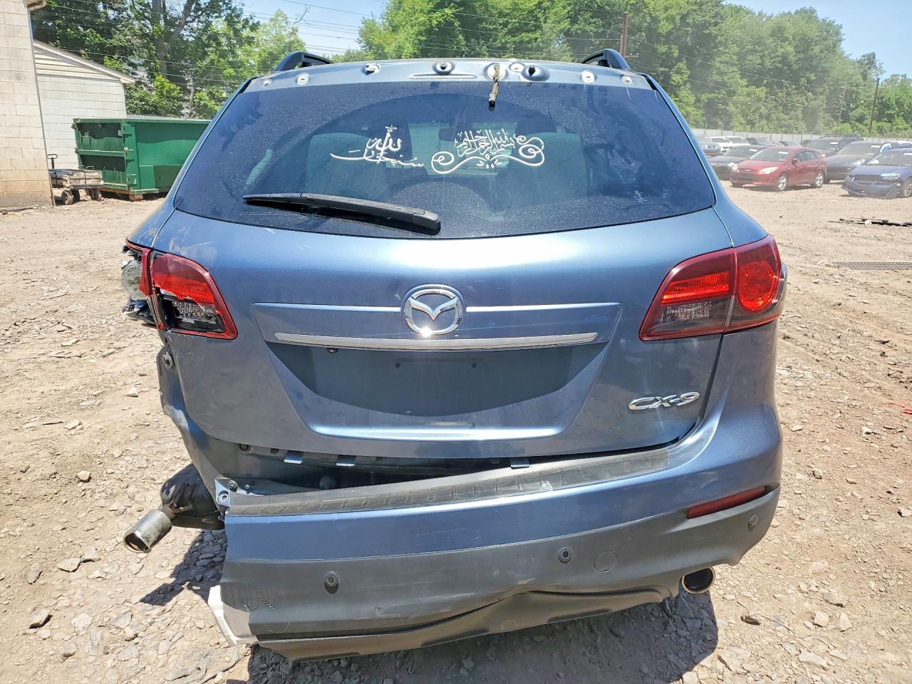 2015 Mazda Cx-9 Grand Touring Blue vin: JM3TB2DA3F0467600