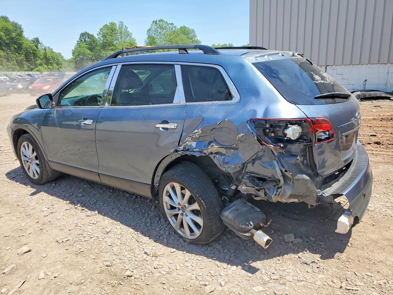 2015 Mazda Cx-9 Grand Touring Blue vin: JM3TB2DA3F0467600
