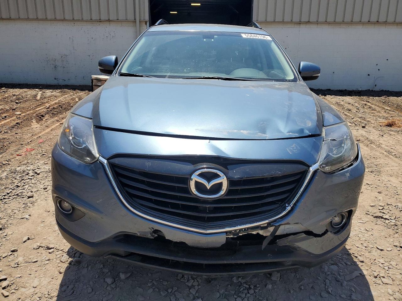 2015 Mazda Cx-9 Grand Touring Blue vin: JM3TB2DA3F0467600