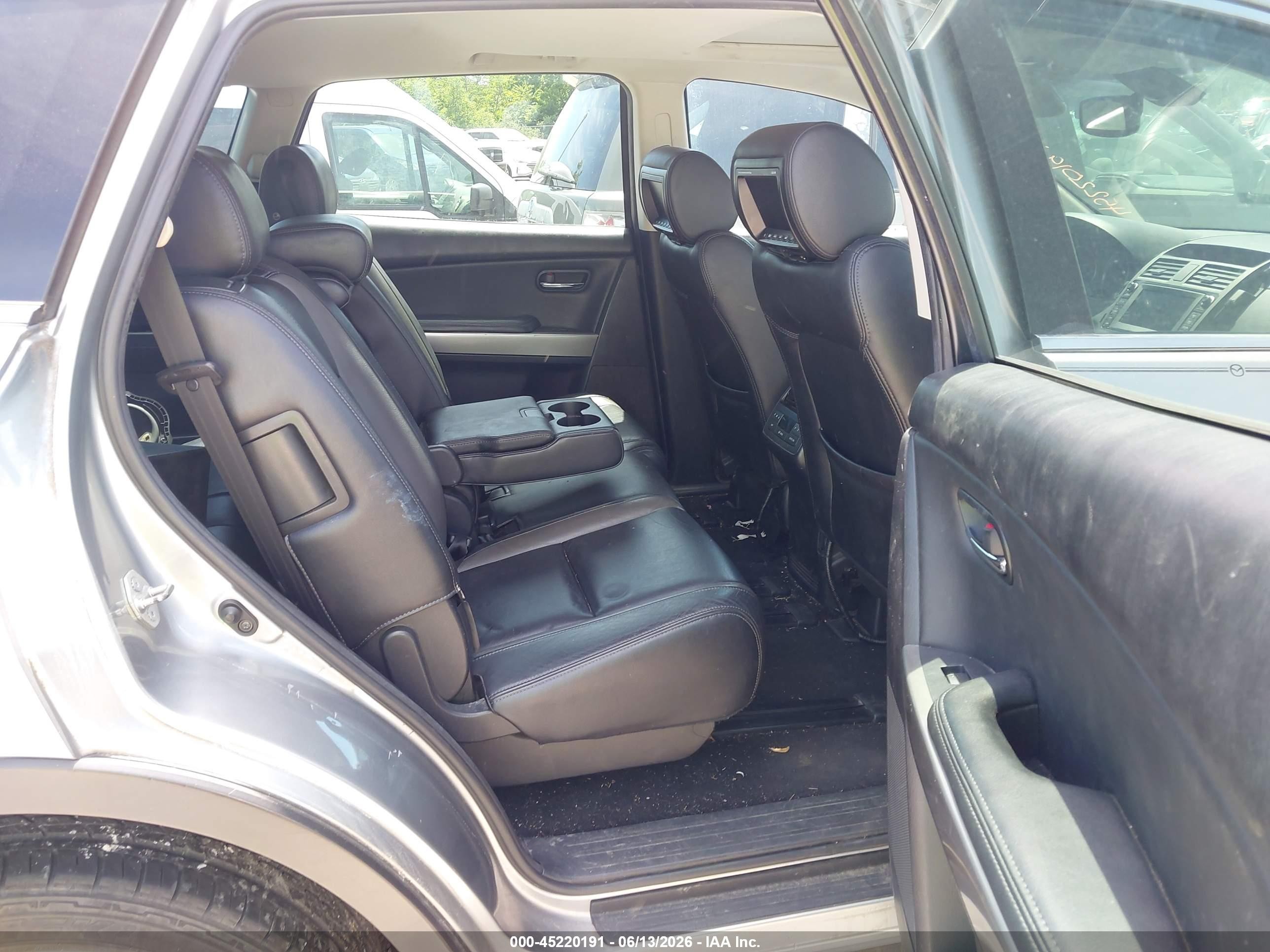 2011 Mazda Cx-9 Grand Touring Silver vin: JM3TB2DA4B0300379