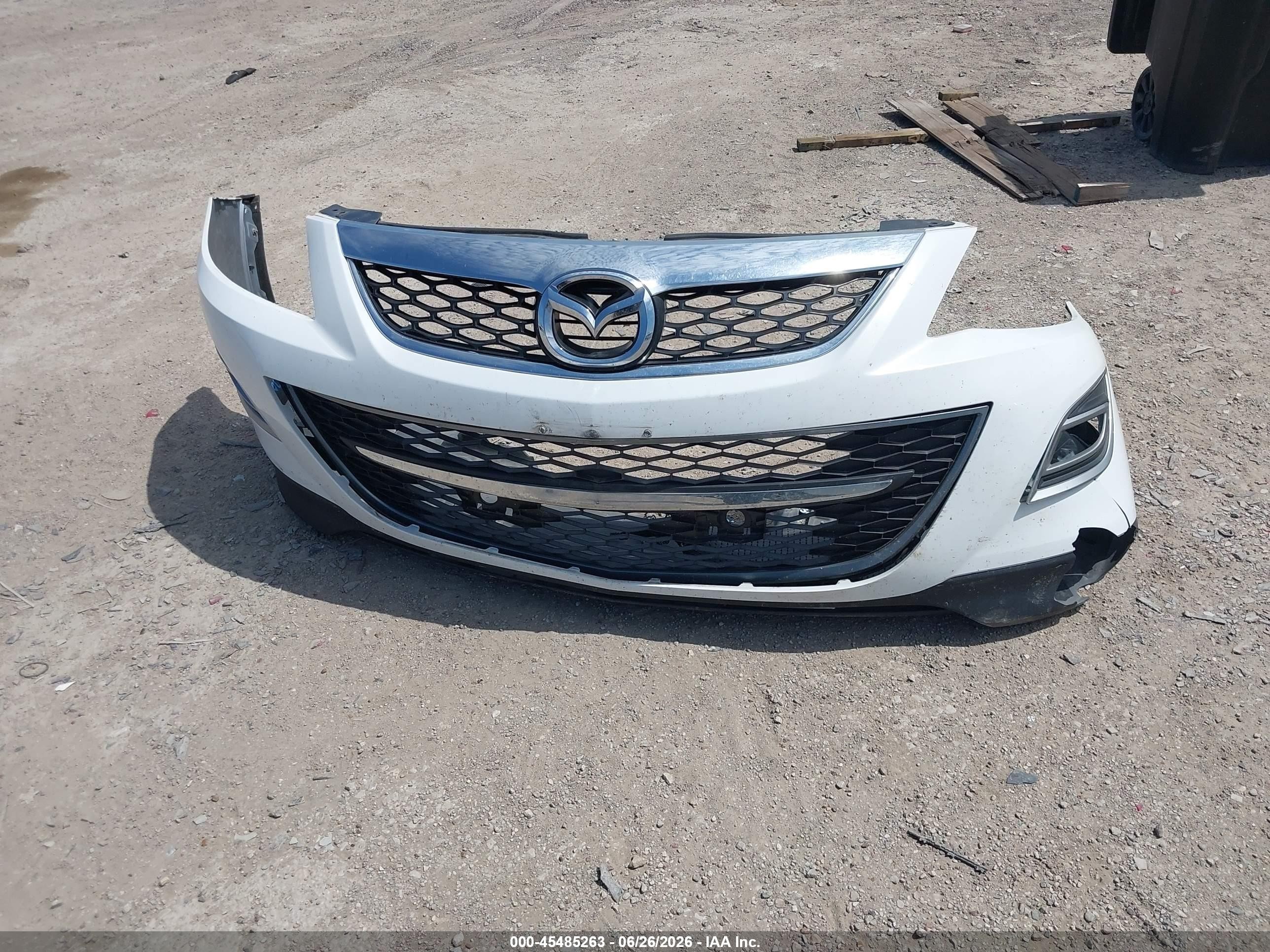 2011 Mazda Cx-9 Grand Touring White vin: JM3TB2DA4B0306876