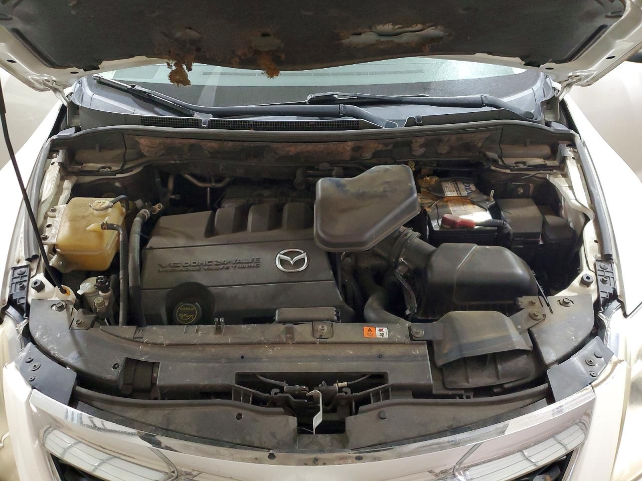 2011 Mazda Cx-9 White vin: JM3TB2DA4B0317778