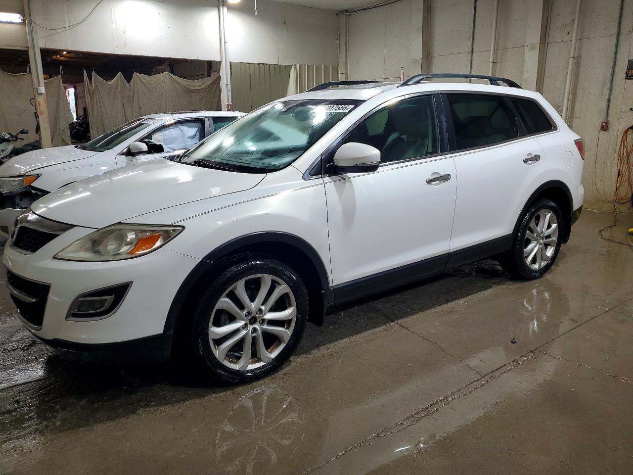 2011 Mazda Cx-9 White vin: JM3TB2DA4B0317778