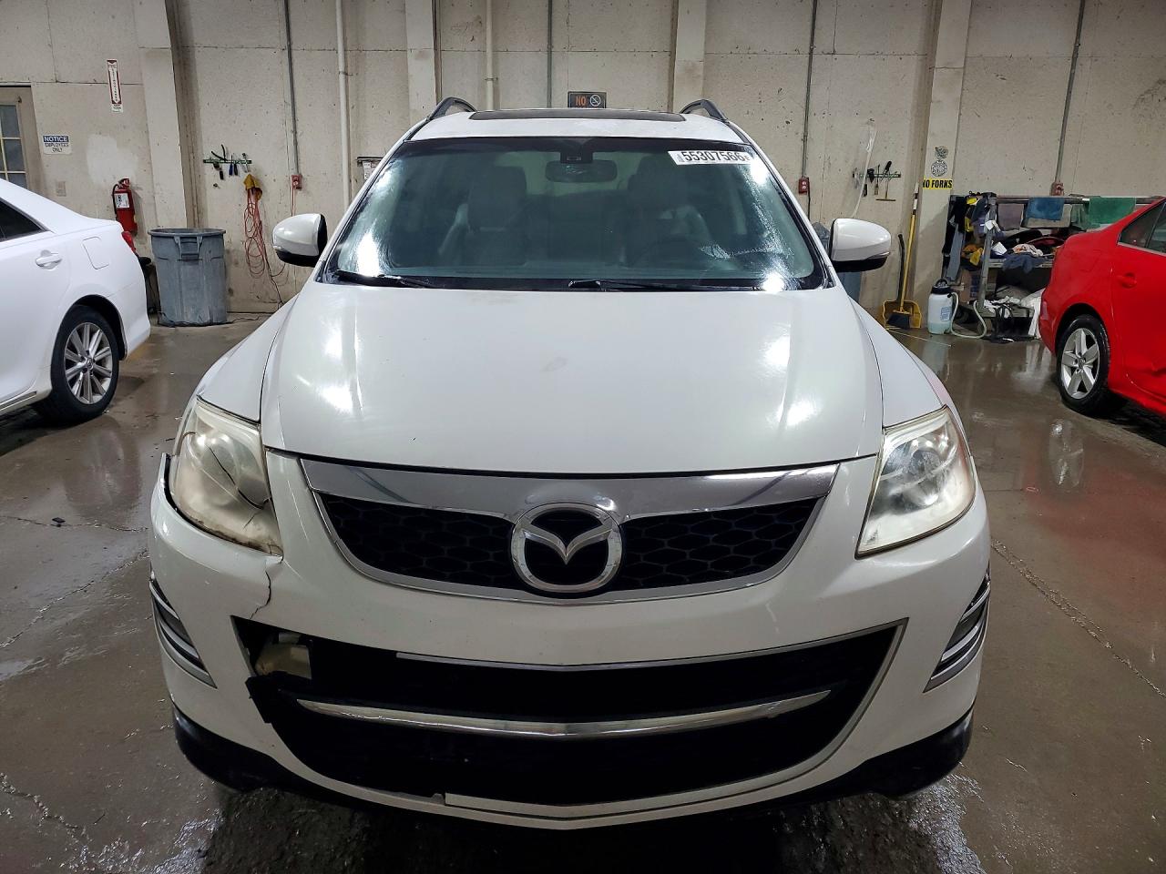2011 Mazda Cx-9 White vin: JM3TB2DA4B0317778