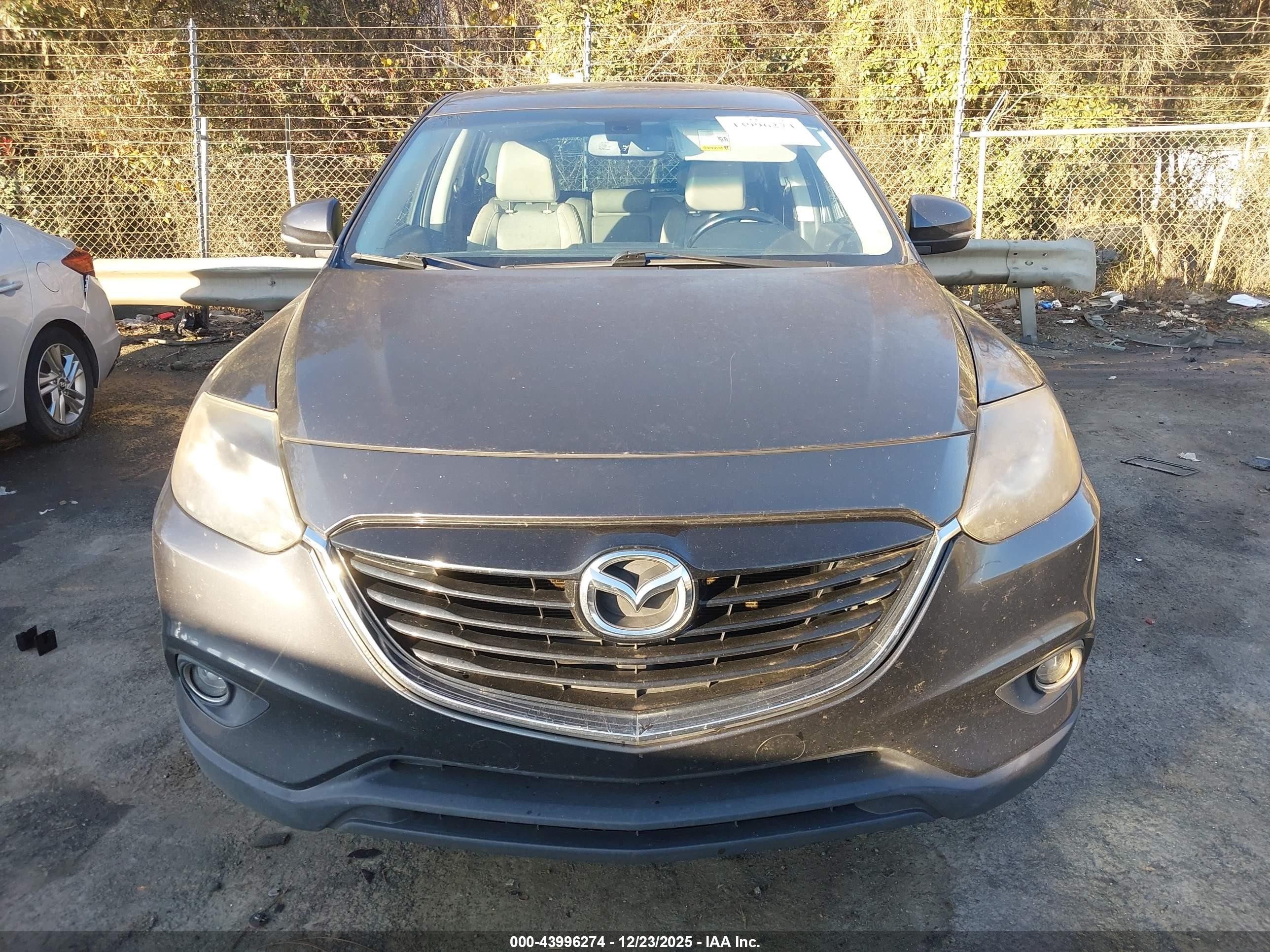 2013 Mazda Cx-9 Grand Touring Gray vin: JM3TB2DA4D0408987