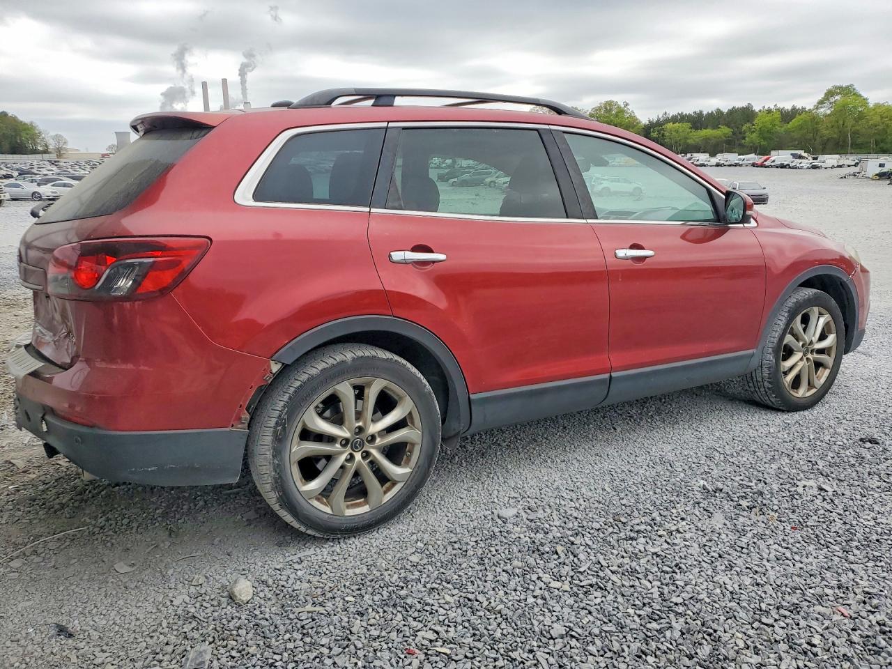 2013 Mazda Cx-9 Grand Touring Red vin: JM3TB2DA4D0424591