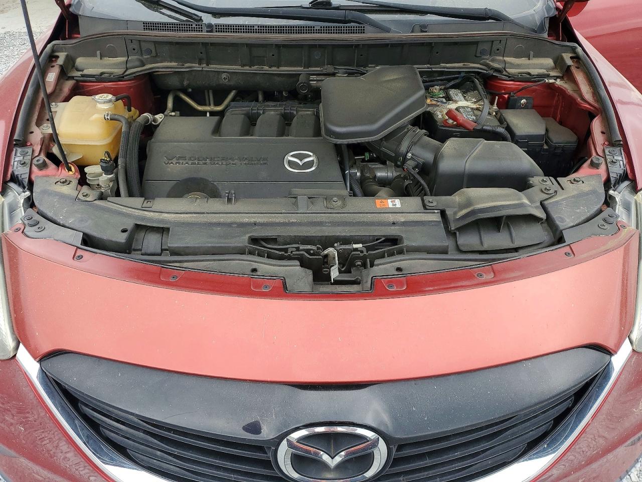 2013 Mazda Cx-9 Grand Touring Red vin: JM3TB2DA4D0424591