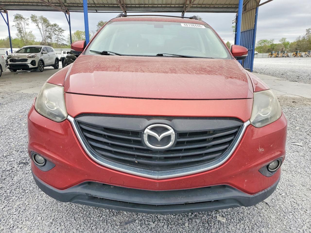 2013 Mazda Cx-9 Grand Touring Red vin: JM3TB2DA4D0424591