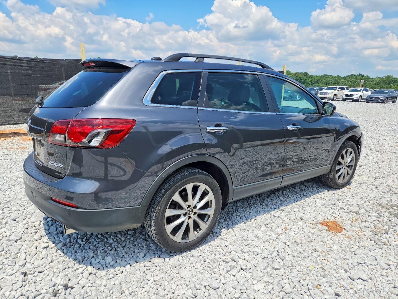 2014 Mazda Cx-9 Grand Touring Gray vin: JM3TB2DA4E0430652