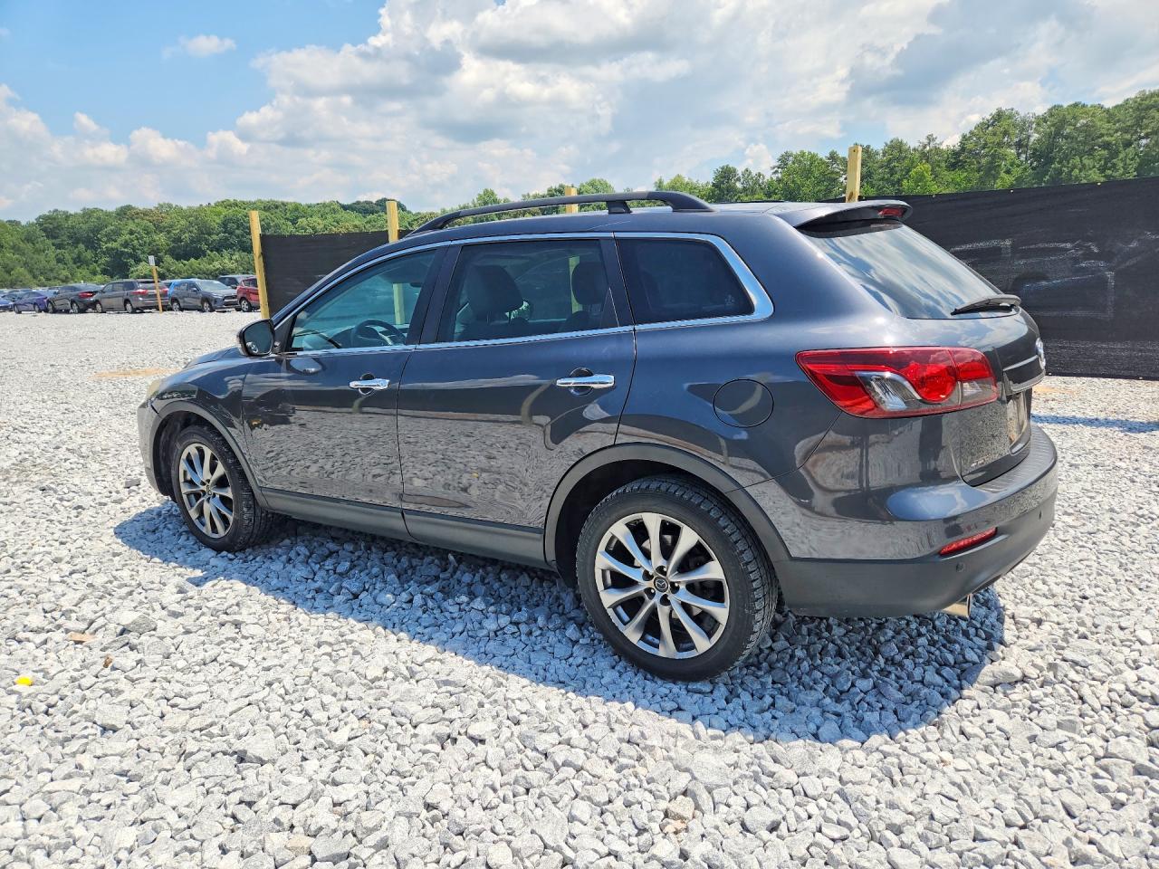 2014 Mazda Cx-9 Grand Touring Gray vin: JM3TB2DA4E0430652