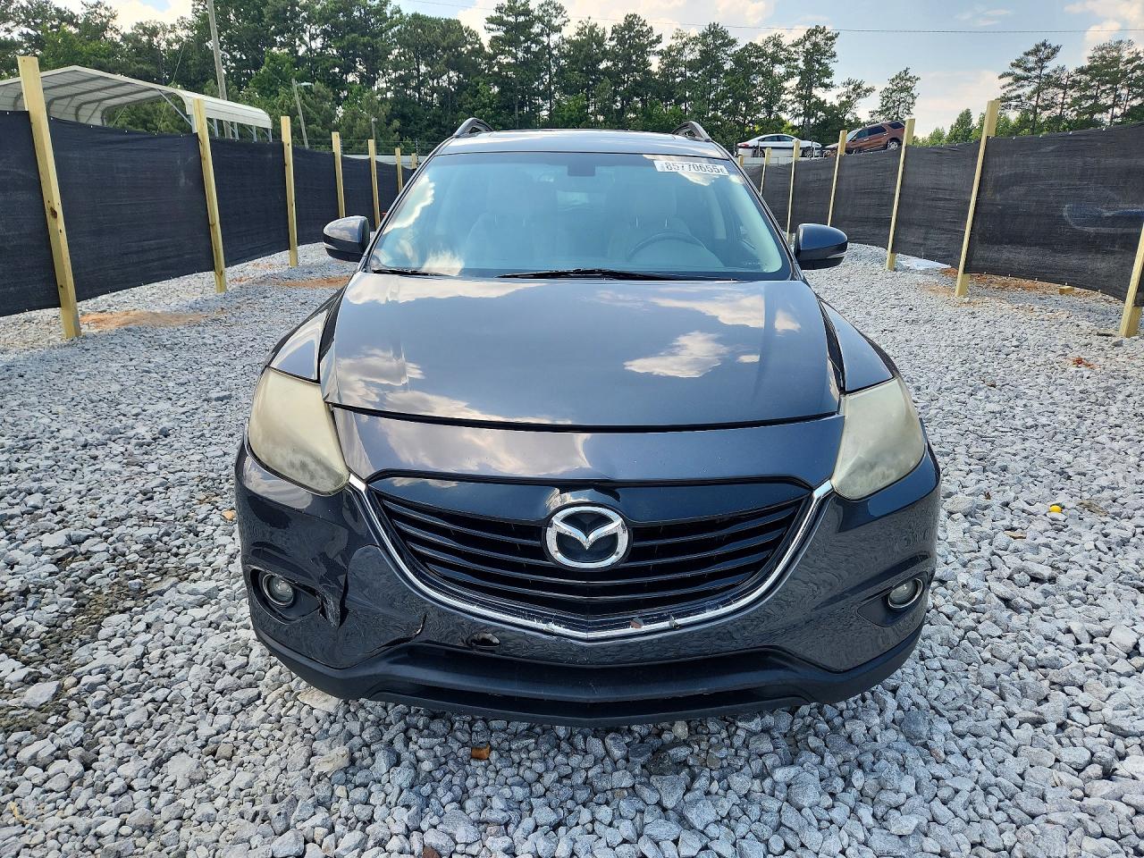2014 Mazda Cx-9 Grand Touring Gray vin: JM3TB2DA4E0430652