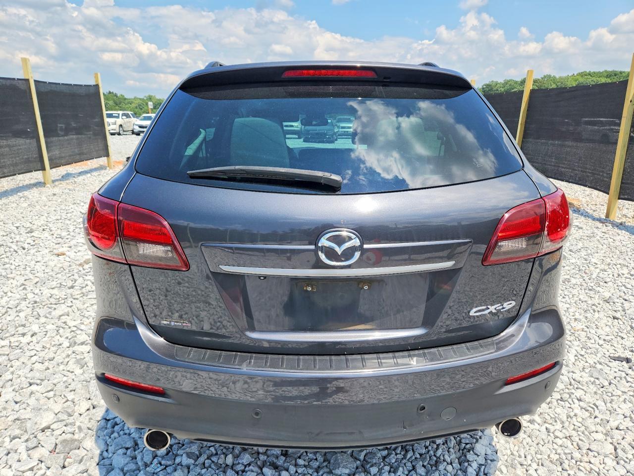 2014 Mazda Cx-9 Grand Touring Gray vin: JM3TB2DA4E0430652