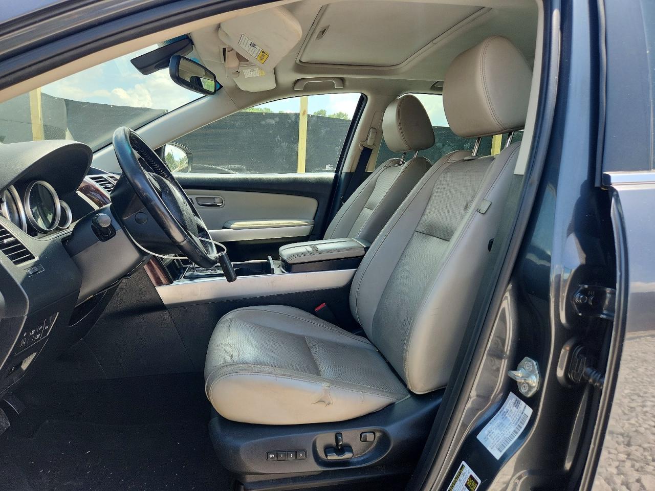 2014 Mazda Cx-9 Grand Touring Gray vin: JM3TB2DA4E0430652