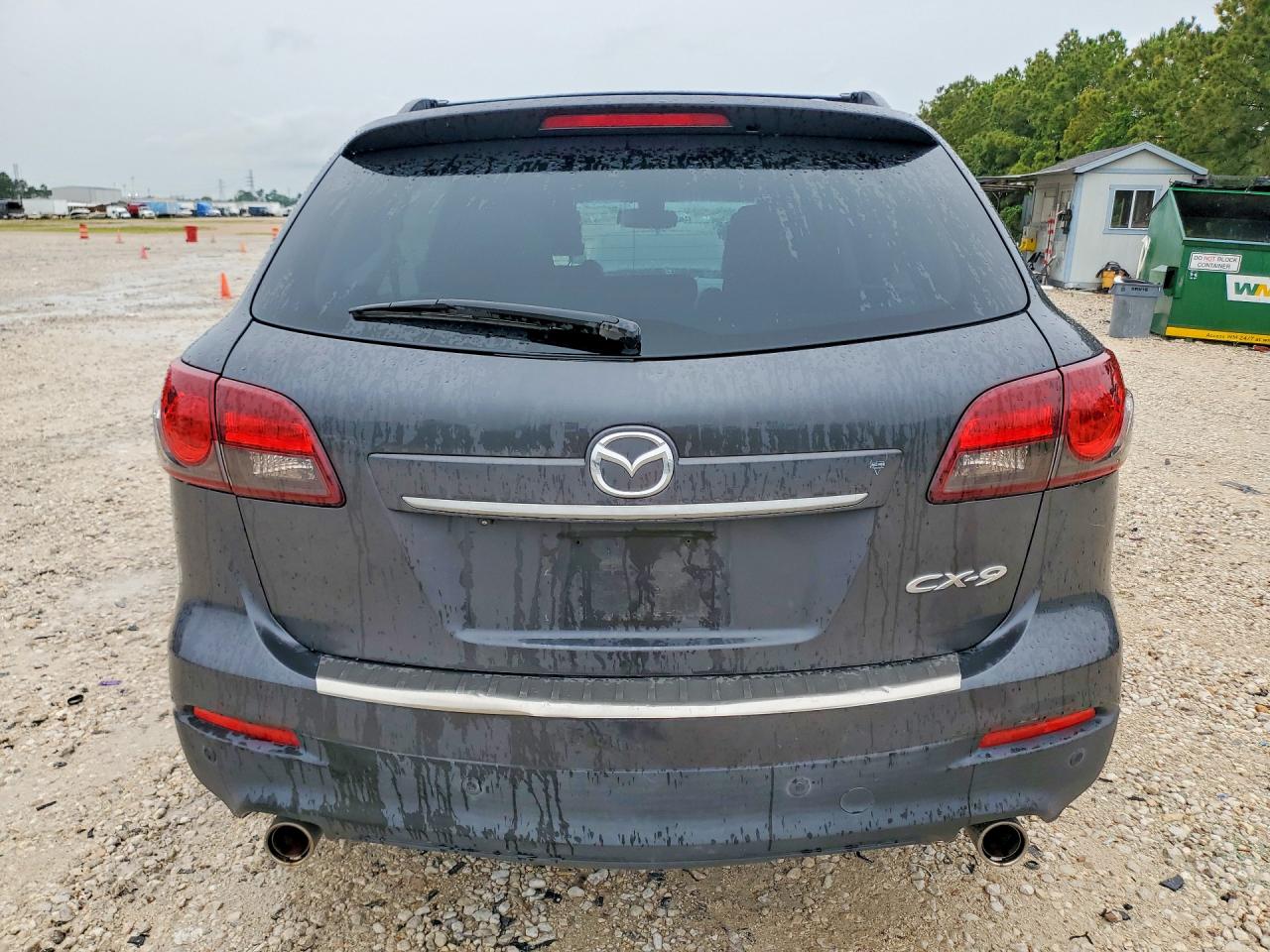 2015 Mazda Cx-9 Grand Touring Gray vin: JM3TB2DA4F0468755