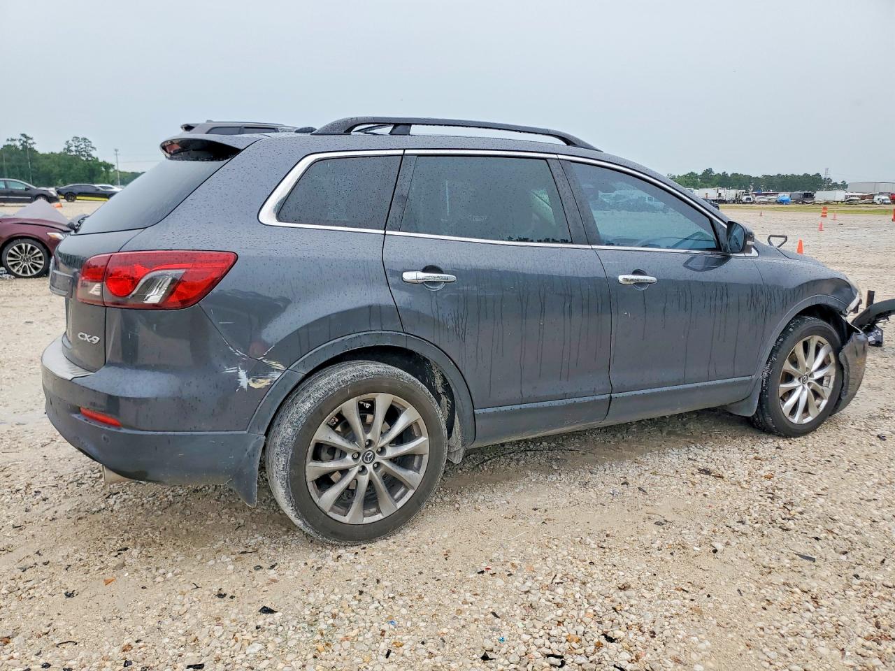 2015 Mazda Cx-9 Grand Touring Gray vin: JM3TB2DA4F0468755