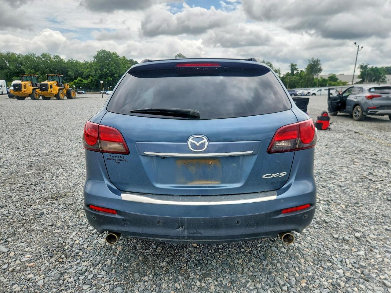 2015 Mazda Cx-9 Grand Touring Blue vin: JM3TB2DA4F0468819