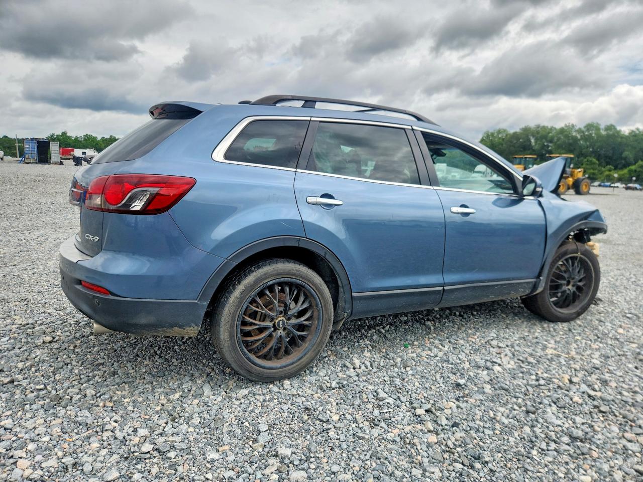 2015 Mazda Cx-9 Grand Touring Blue vin: JM3TB2DA4F0468819