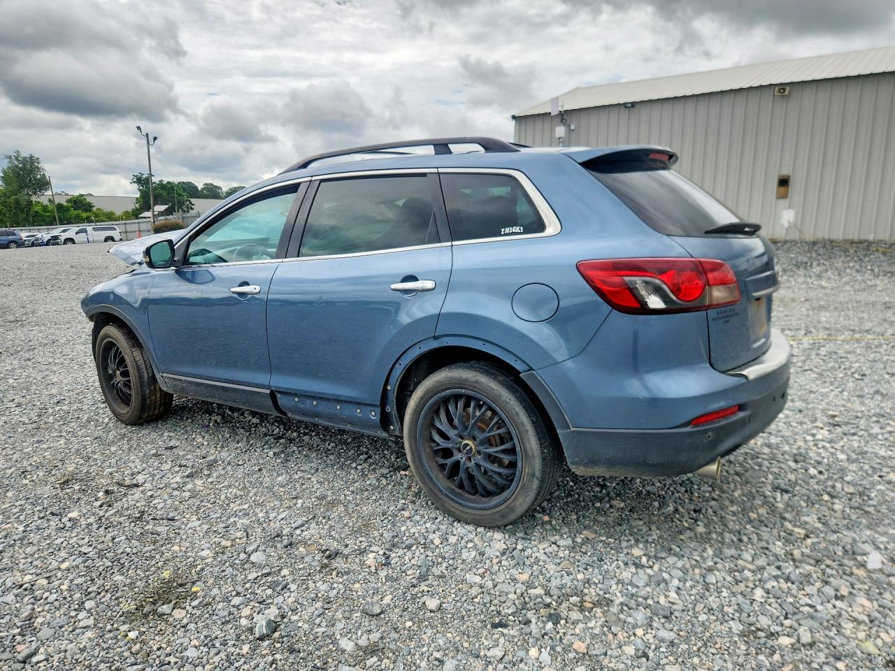 2015 Mazda Cx-9 Grand Touring Blue vin: JM3TB2DA4F0468819