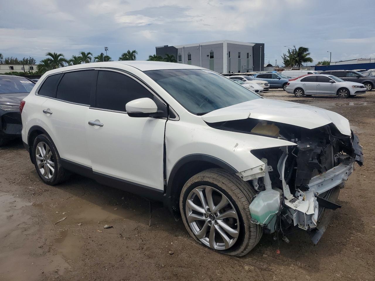 2013 Mazda Cx-9 Grand Touring Белый vin: JM3TB2DA5D0407864