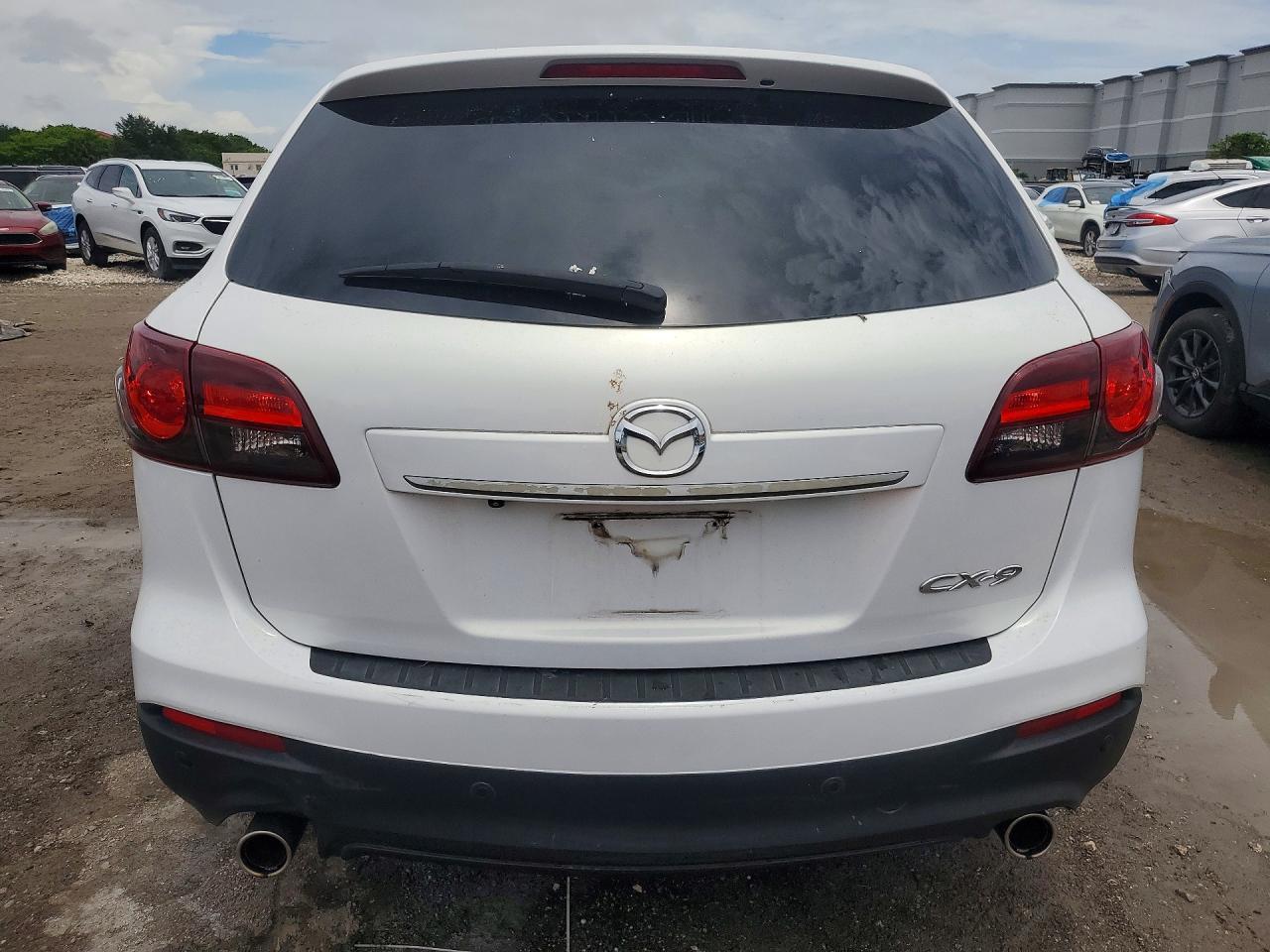 2013 Mazda Cx-9 Grand Touring Белый vin: JM3TB2DA5D0407864