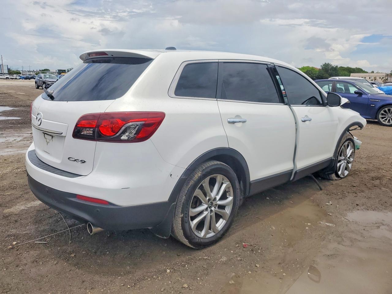 2013 Mazda Cx-9 Grand Touring Белый vin: JM3TB2DA5D0407864