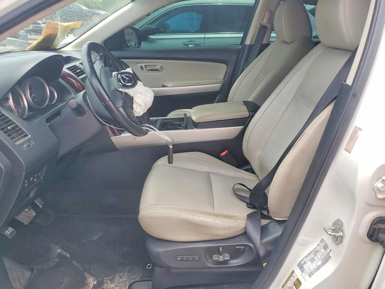 2013 Mazda Cx-9 Grand Touring Белый vin: JM3TB2DA5D0407864