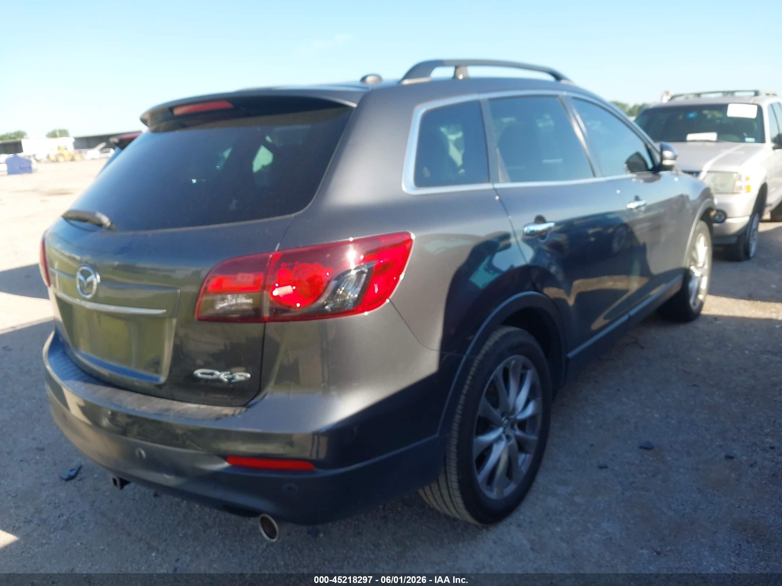 2014 Mazda Cx-9 Grand Touring Серый vin: JM3TB2DA5E0446861