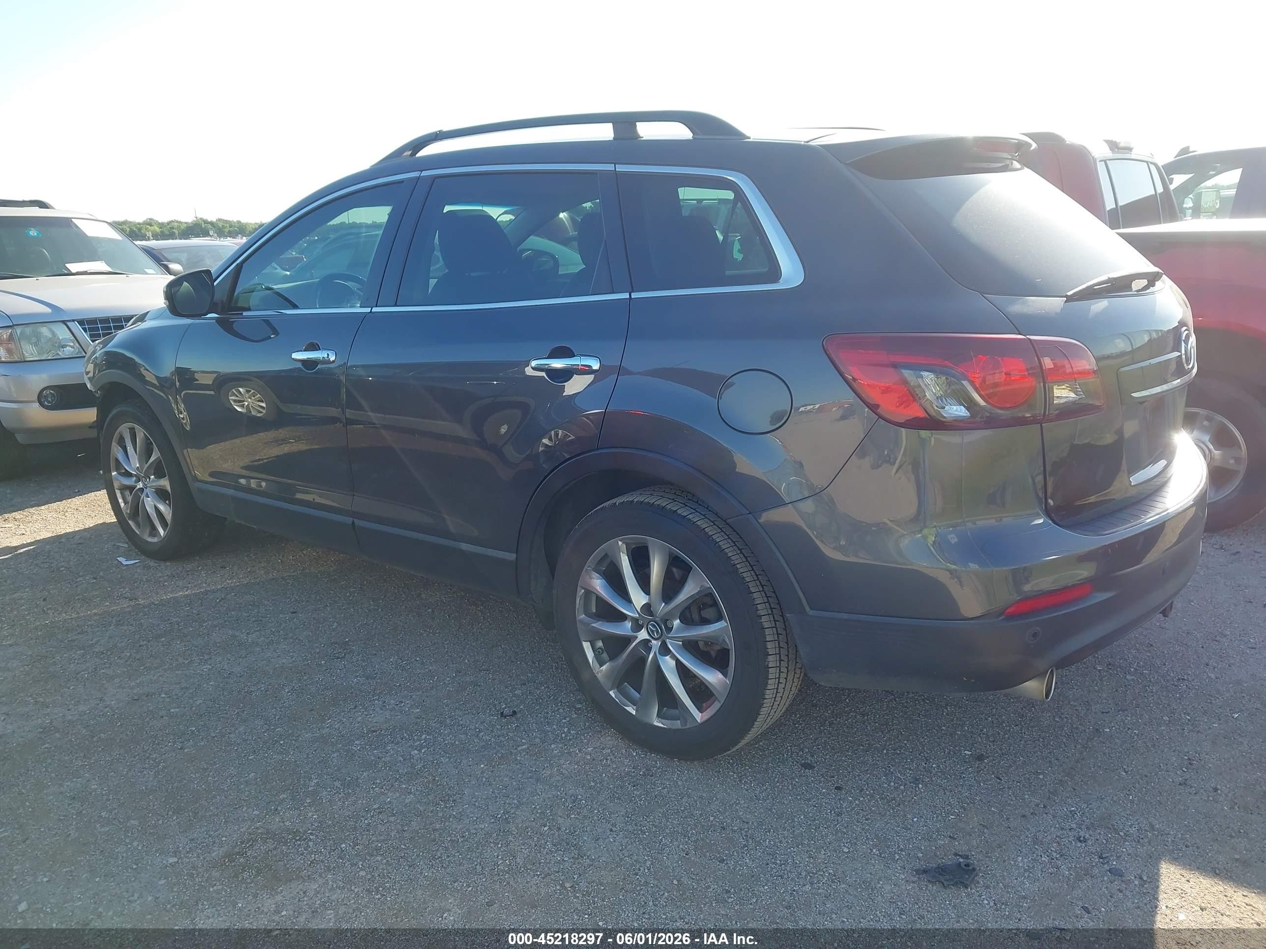 2014 Mazda Cx-9 Grand Touring Серый vin: JM3TB2DA5E0446861