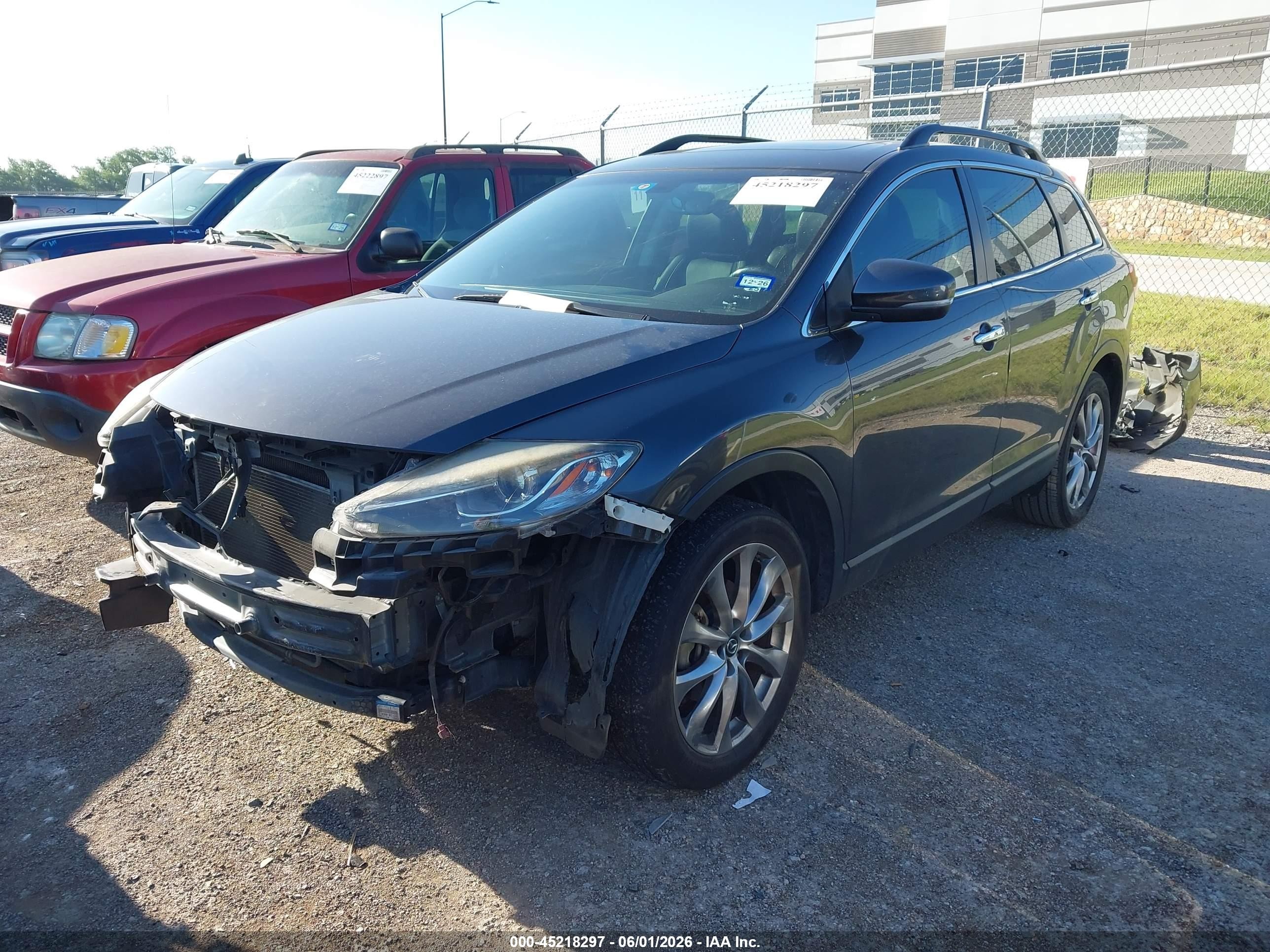 2014 Mazda Cx-9 Grand Touring Серый vin: JM3TB2DA5E0446861