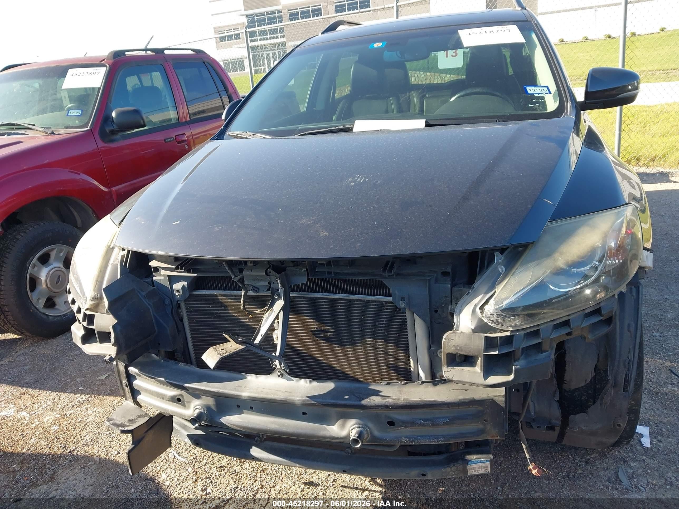 2014 Mazda Cx-9 Grand Touring Серый vin: JM3TB2DA5E0446861