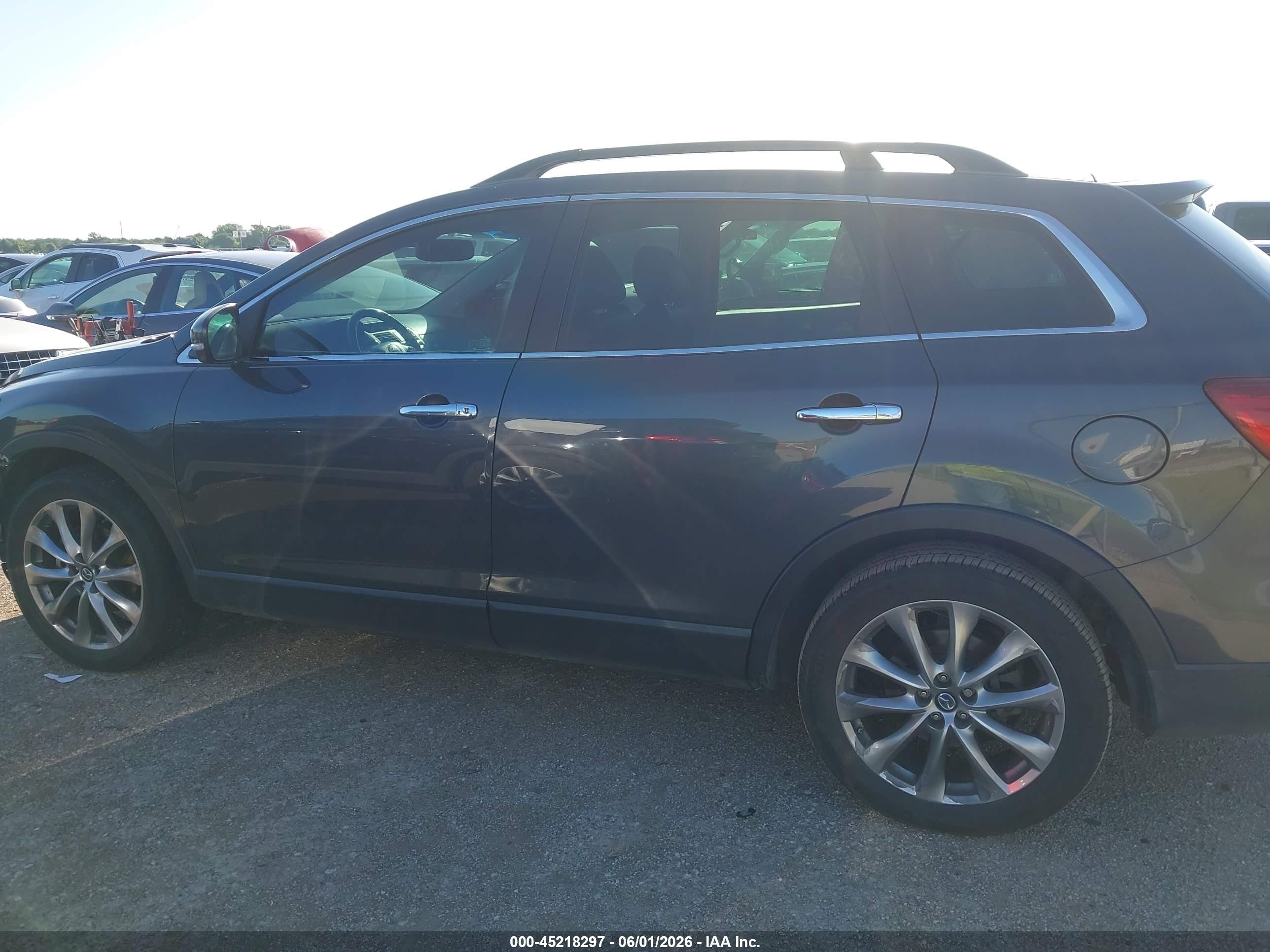 2014 Mazda Cx-9 Grand Touring Серый vin: JM3TB2DA5E0446861