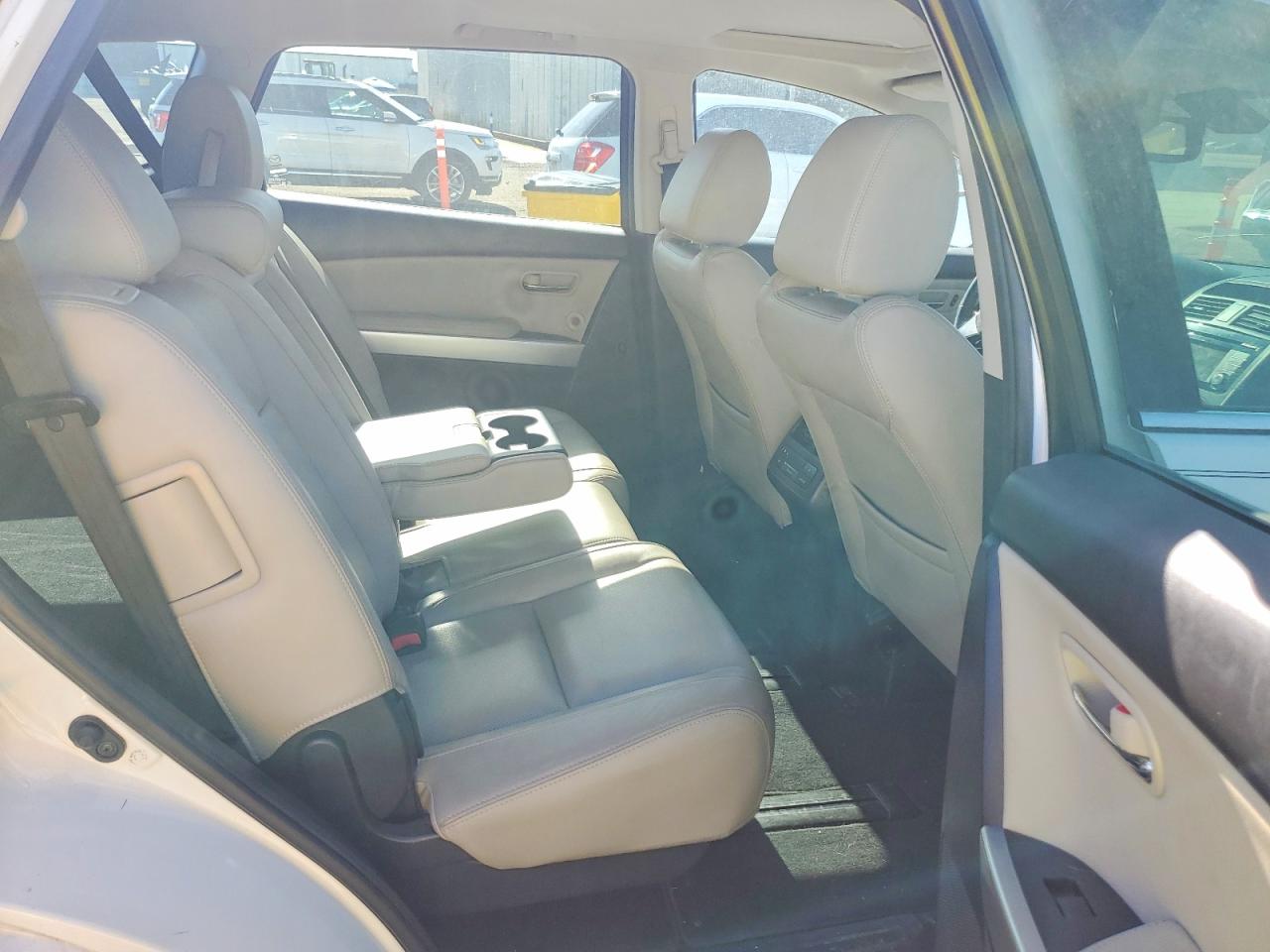 2015 Mazda Cx-9 Grand Touring White vin: JM3TB2DA5F0460003